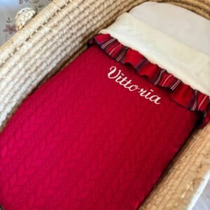 Copertina Carrozzina Avorio