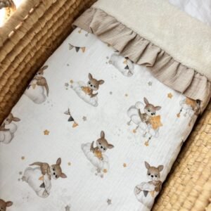 Copertina Volant Maglia e Mussola (Canguro)