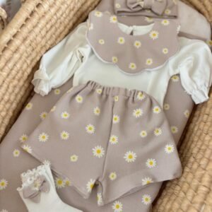 Set Margherite Nocciola